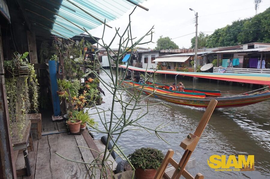 Bangkok Yai Local Canal Tour with Longtail Boat - The optional Khlong Lat Mayom Floating Market