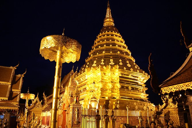 Best seller!! Amazing Night tour, Doi Suthep + Wat umong - Top Must visit! - Why These Two Temples Work So Well Together