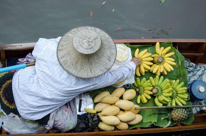 Boat Tour of Damnoen Saduak Floating Market - Starting at one of two local piers