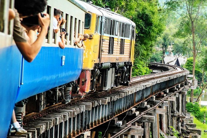 Bridge on the River Kwai and Thailand-Burma Railway Guided Tour - Riding the Death Railway train