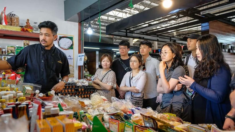 Chiang Mai: Authentic Cooking Class with Market & Farm Visit - Dessert, Drinks, and a Very Full Table