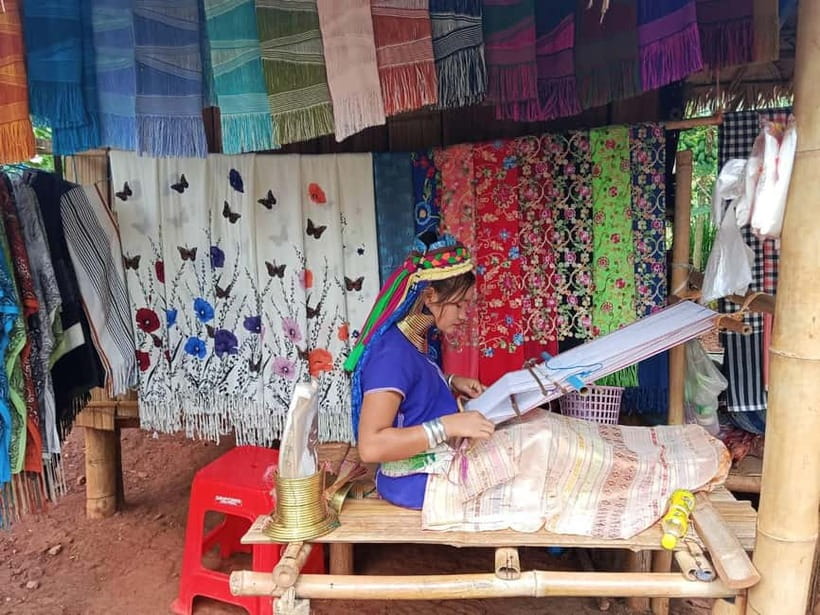 Chiang Mai: Chiang Rai Red, White, and Blue Temples day tour - The optional Long Neck Karen Village visit