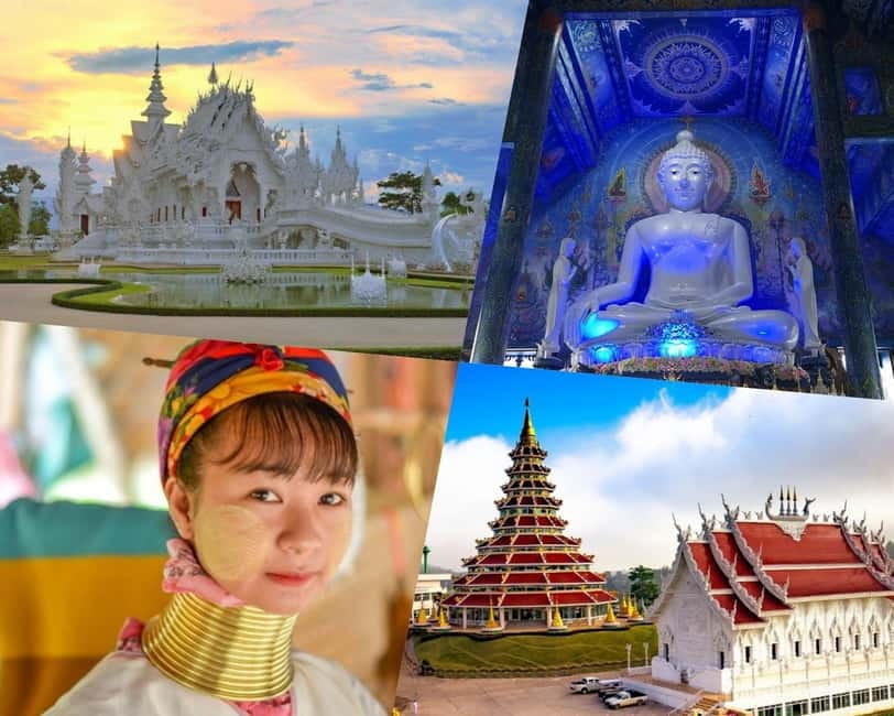 Chiang Mai: Chiang Rai Temples and Long-Neck Karen Village - Wat Rong Khun, the White Temple’s strange beauty