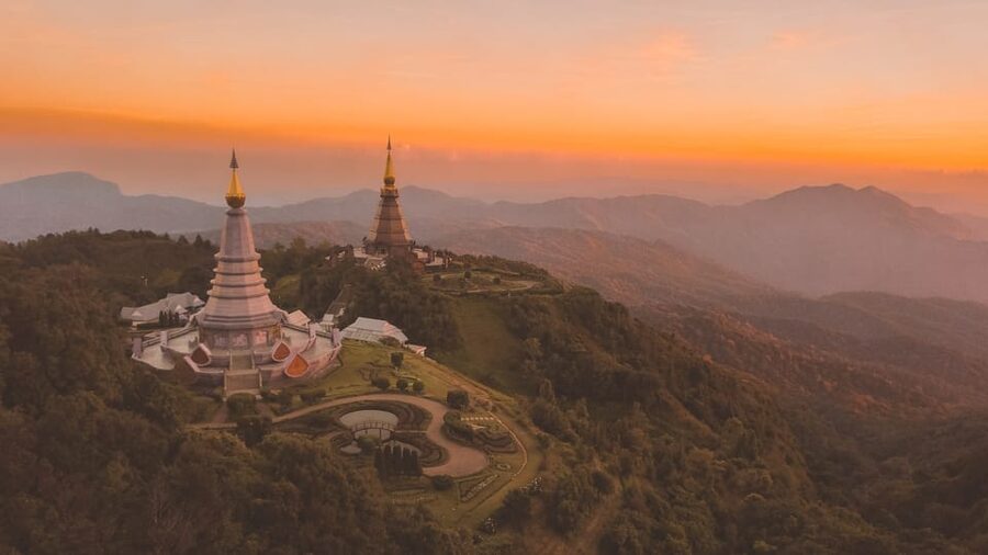 Chiang Mai: Doi Inthanon Park and Pha Dok Siew Trail Trek - Wachirathan Waterfall closes the day