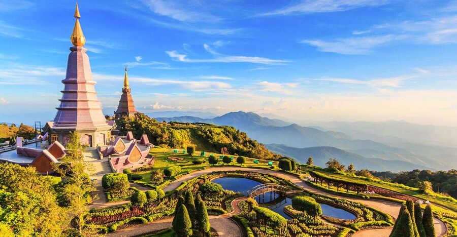Chiang Mai: Doi Inthanon, Waterfalls, & Tribal Villages Tour - Wachirathan or Sirithan Waterfall