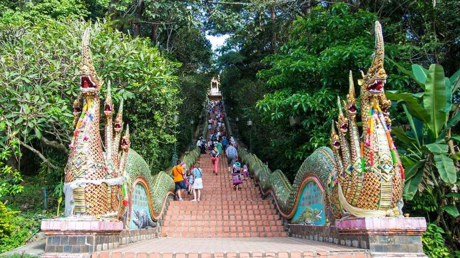 Chiang Mai: Doi Suthep and Hmong Village Half-Day Tour - Coffee, nature, and the optional waterfall