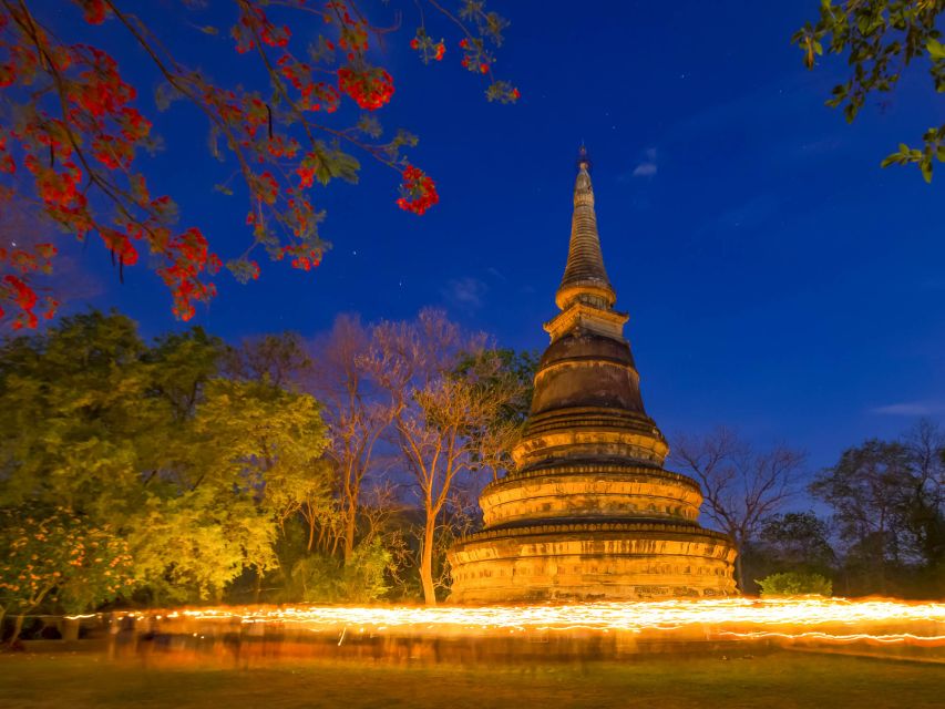 Chiang Mai: Doi Suthep and Wat Umong Enchanting Evening Tour - Transport, pickup, and group size