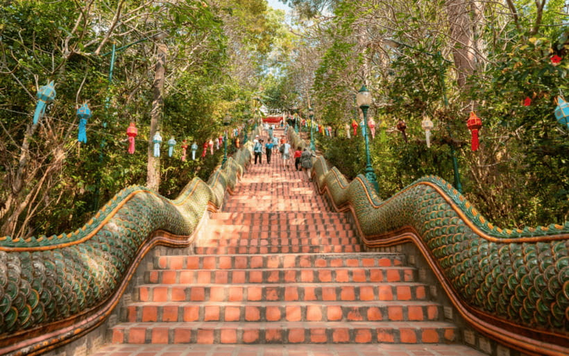 Chiang Mai: Doi Suthep Temple and Waterfall by Songtaew Trio - Timing, clothing, and comfort tips