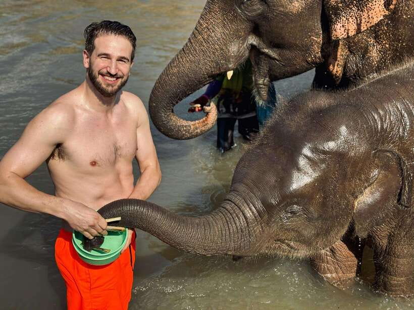 Chiang Mai: Elephant Sanctuary Feeding Program Half-Day Tour - Walking through the forest to the elephants