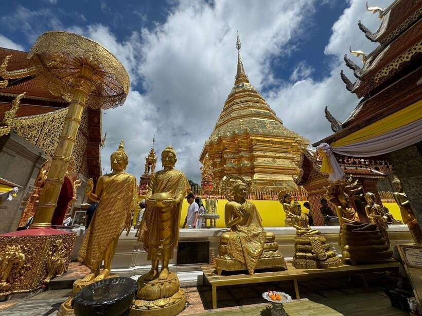 Chiang Mai: Elephant Sanctuary, Monk Trail & Doi Suthep Tour - Key points at a glance