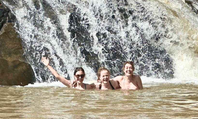 Chiang Mai: Ethical Half Day Elephant Sanctuary & Waterfall - Walking through the jungle at elephant speed