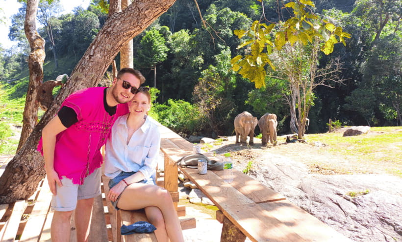 Chiang Mai: Ethical Half Day Elephant Sanctuary & Waterfall - A waterfall break without elephant bathing