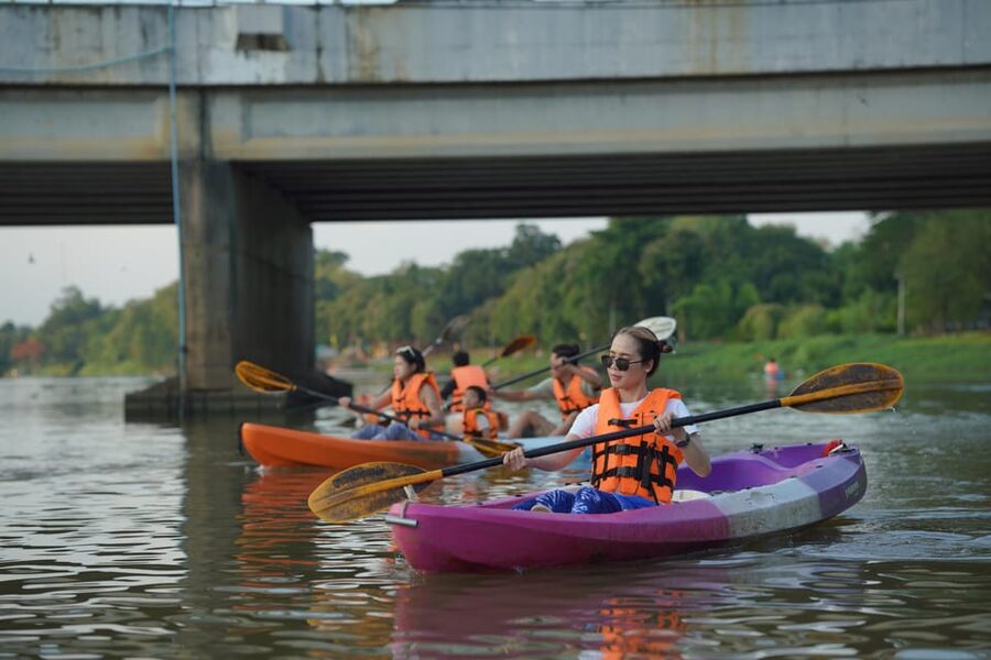 Chiang Mai:Explore kayaking through Mae Ping River on sunset - How good is the value at $24?