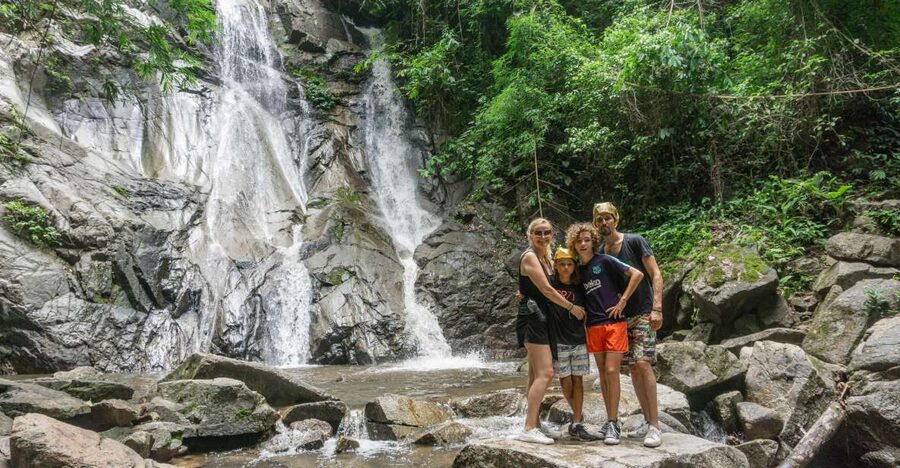 Chiang Mai: Guided Jungle and Waterfall Trek with Transfer - A gentle three-hour walk beside the river