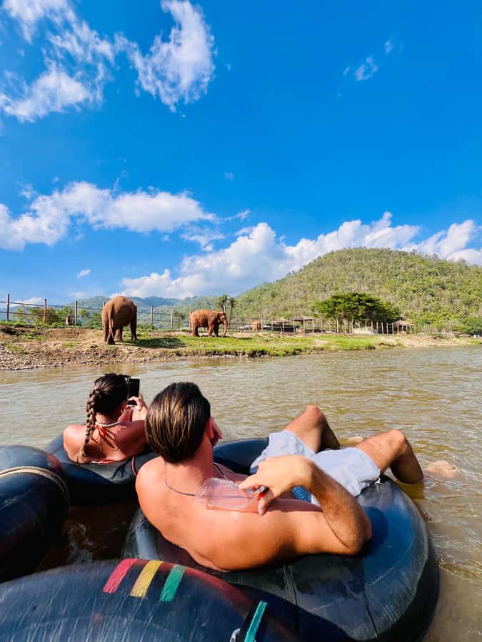 Chiang Mai Half-Day Adventure: River Tubing & Waterfall - The 1.3-hour Mae Taeng River tubing ride