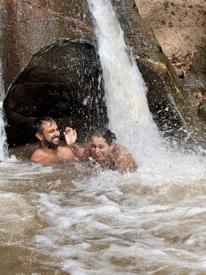 Chiang Mai Half-Day Adventure: River Tubing & Waterfall - Saa Gee Waterfall’s smooth rock slide