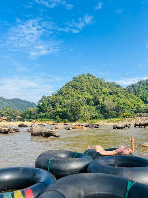Chiang Mai Half-Day Adventure: River Tubing & Waterfall - A clean, easy finish at base camp