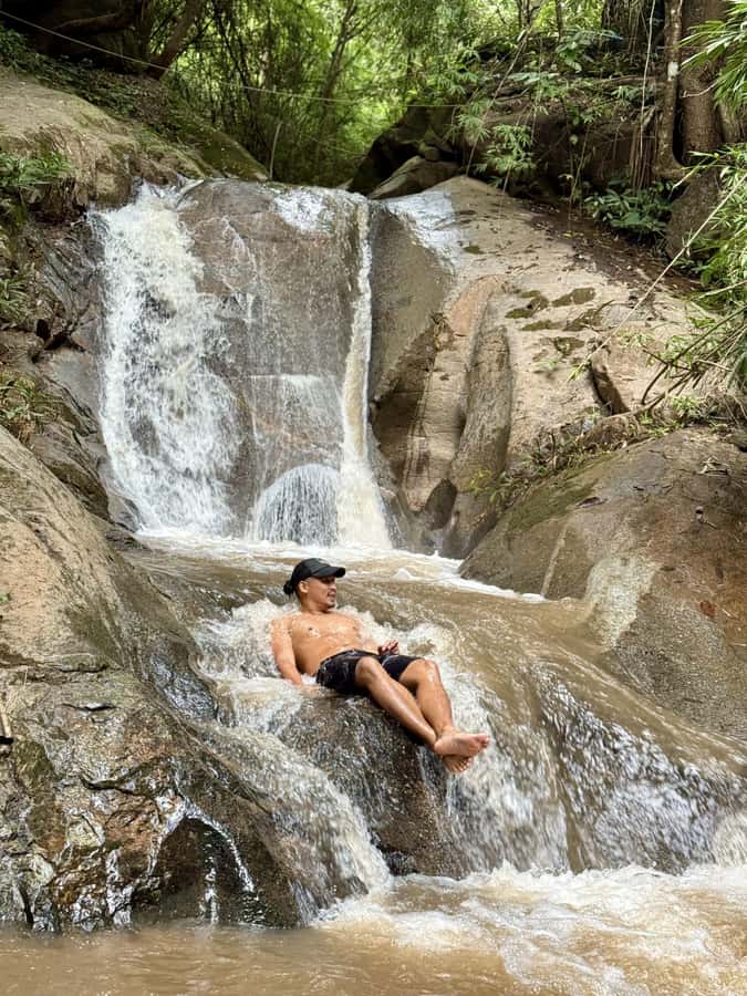 Chiang Mai Half-Day Adventure: River Tubing & Waterfall - Choosing the overnight forest cabin