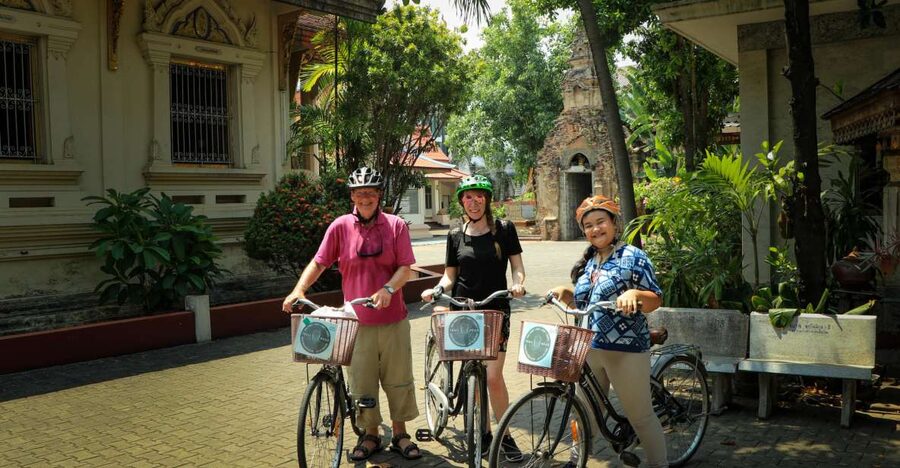 Chiang Mai: Half-Day Old Town Cycling Tour - Starting at the green Trailhead cafe