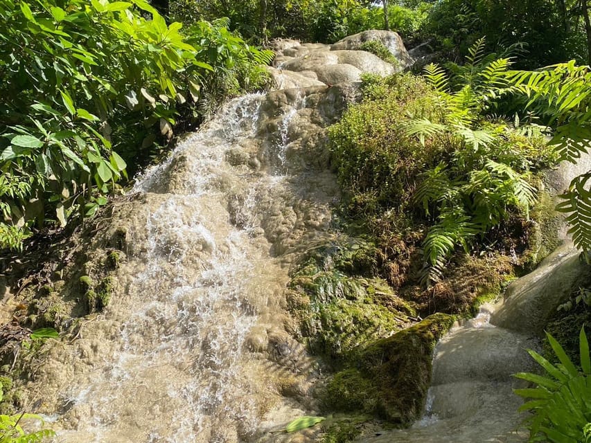 Chiang Mai Half Day Tour: Sticky Waterfall & Hotel Transfer - Arriving at Bua Thong Sticky Waterfalls