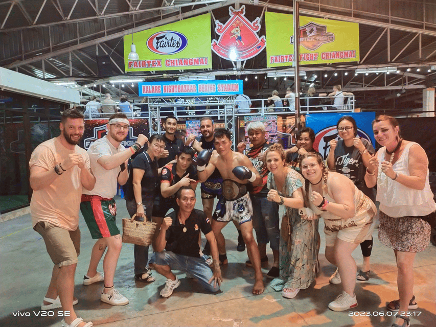 Chiang Mai: Kalare Night Bazaar Boxing Stadium Muay Thai - Atmosphere, drinks, and comfort