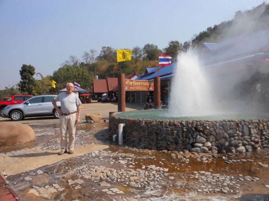 Chiang Mai: Long Neck Village & Chiang Rai’s Iconic Temples - Mae Kajan Hot Springs: a brief first stop