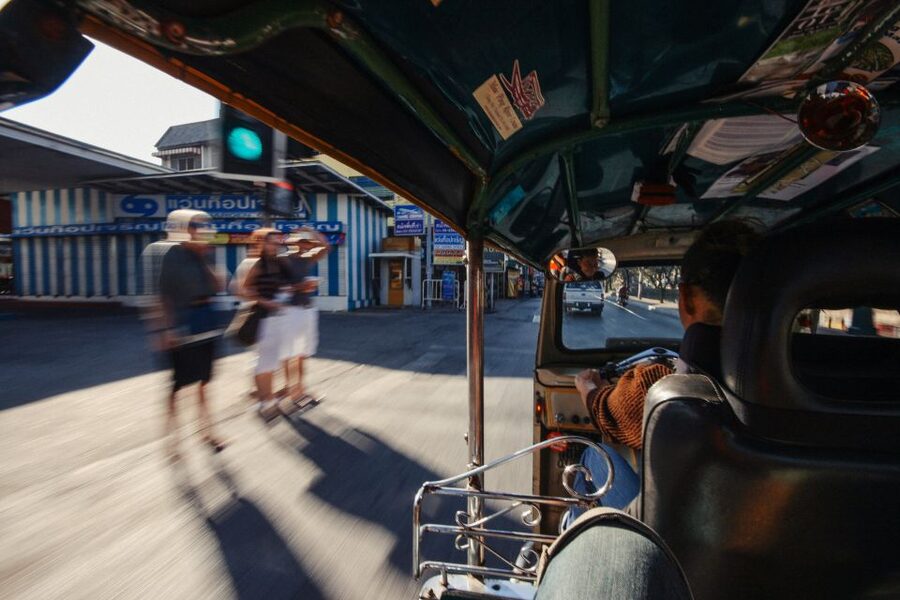 Chiang Mai: Private Tuk Tuk Tour of City Temples With Pickup - Mueang Mai Market brings the tour down to earth