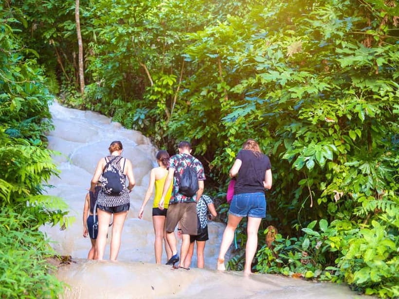 Chiang Mai: Sticky Waterfall by Local Truck with Market Stop - Why Bua Thong Waterfall is different
