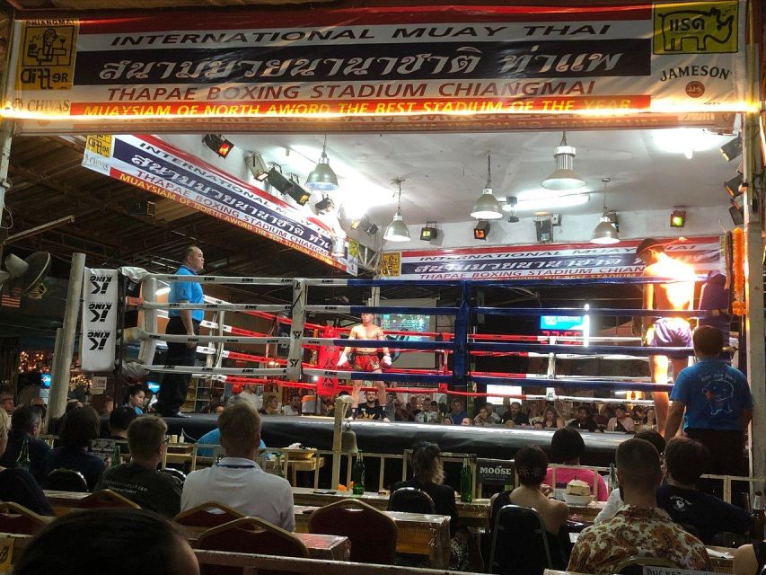 Chiang Mai: Thapae Boxing Stadium Muay Thai Match Ticket - Inside the stadium before the first bout