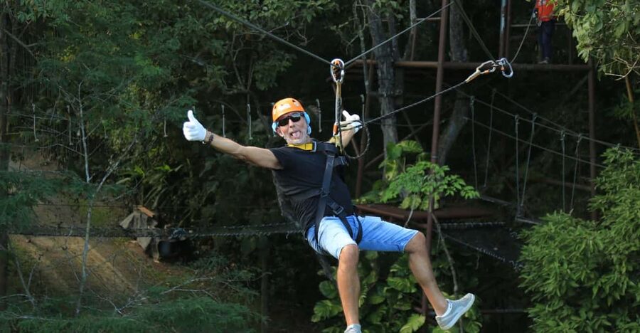 Chiang Mai: Zipline adventure with lunch & city hotel pickup - What happens during the four-hour outing