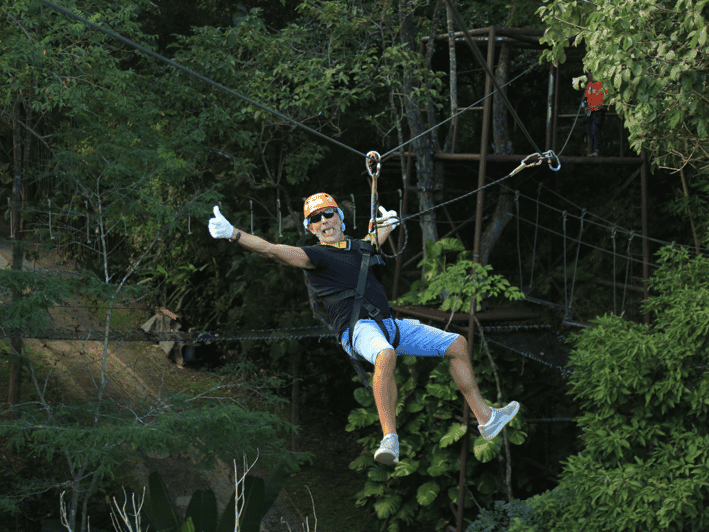 Chiang Mai: Zipline adventure with lunch & city hotel pickup - Choosing between 20, 25, and 45 platforms