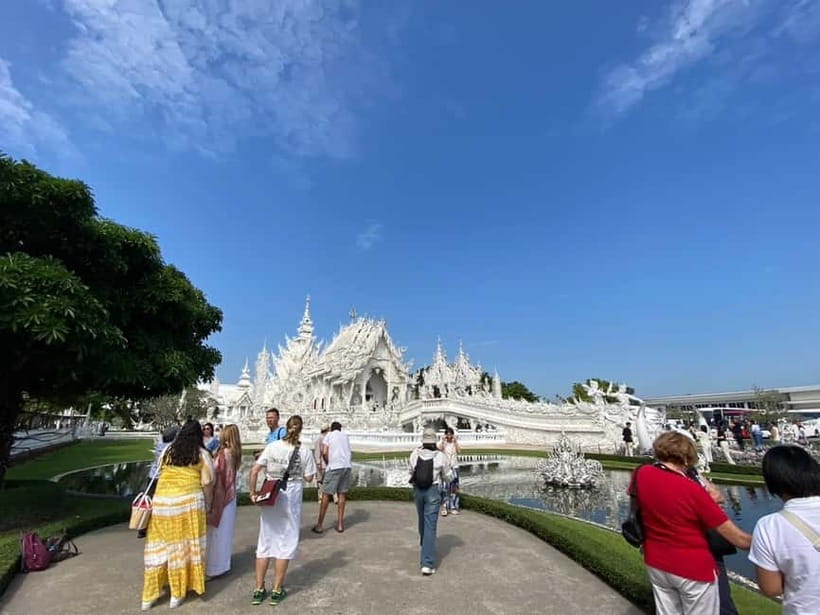 Chiang Rai: 3 Temples, Long Neck Village & Lalitta Café - Wat Rong Khun, the White Temple