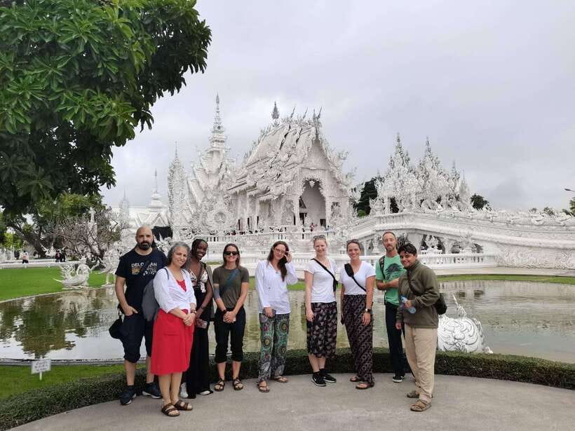 Chiang Rai: City Highlights One-Day Tour with Thai Lunch - Blue Temple: strong color and a shorter visit