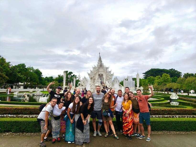 Chiang Rai: Iconic Temples & 7 Major Sites—River View Buffet - Wat Rong Khun, the White Temple