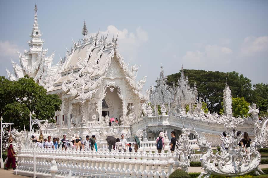 Chiang Rai White Temple and Blue Temple Day Tour - The Blue Temple brings a calmer mood