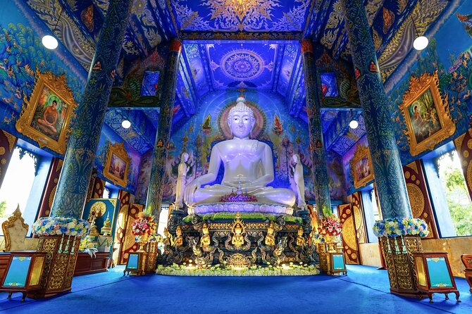 Chiang Rai White Temple, Blue Temple and more from Chiang Mai - Wat Huay Pla Kang finishes with a giant Guan Yin