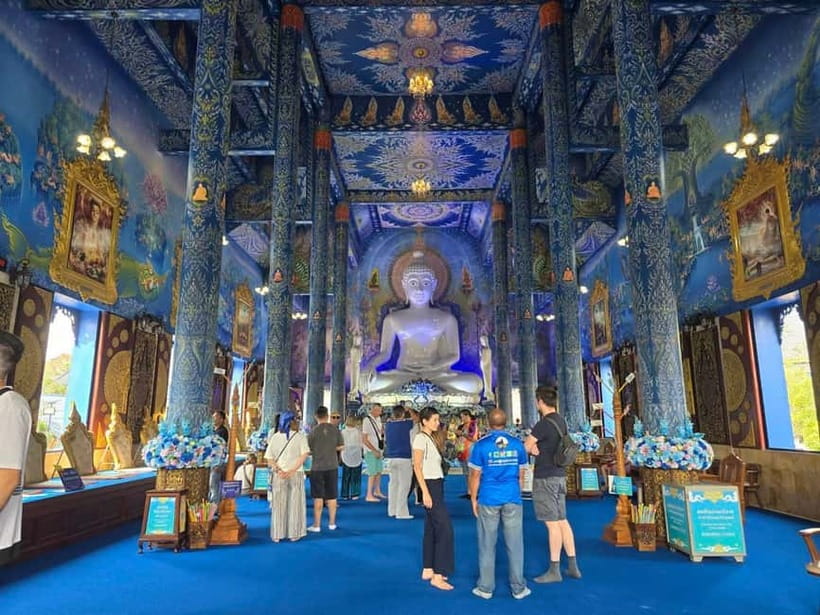 Chiangrai Full day: Popular 7 Locations with Thai buffet - White Temple: one hour with Chiang Rai’s boldest landmark