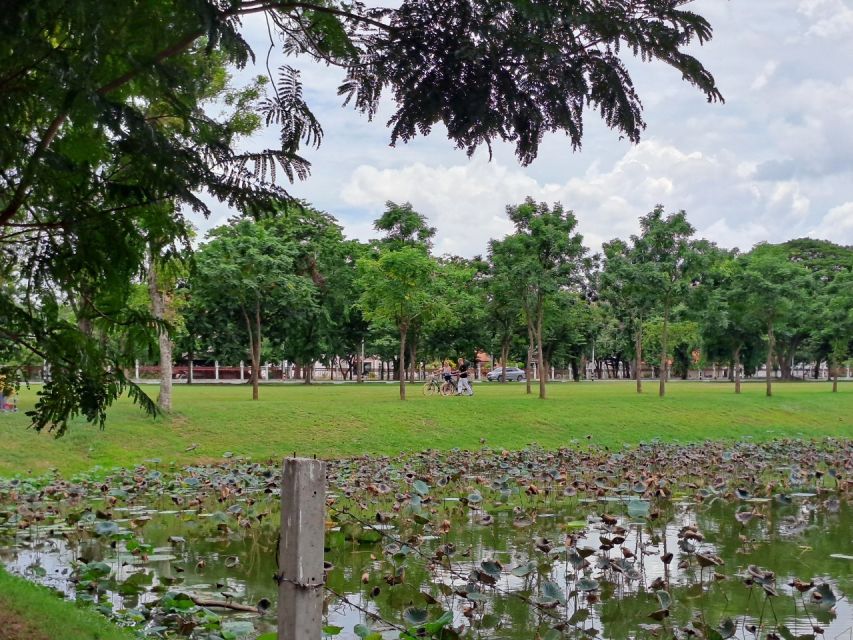 Colors of Ayutthaya: UNESCO Heritage 6 hour Bicycle Tour - The river crossing and the final ride