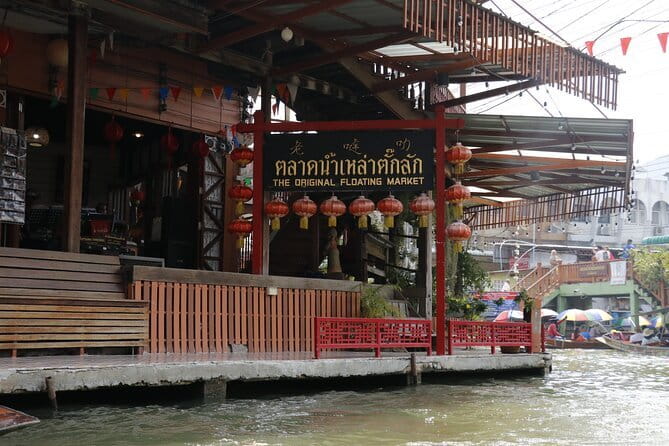 Day Trip to Bangkok Floating Market & Maeklong Railway - Waiting for the train at Maeklong