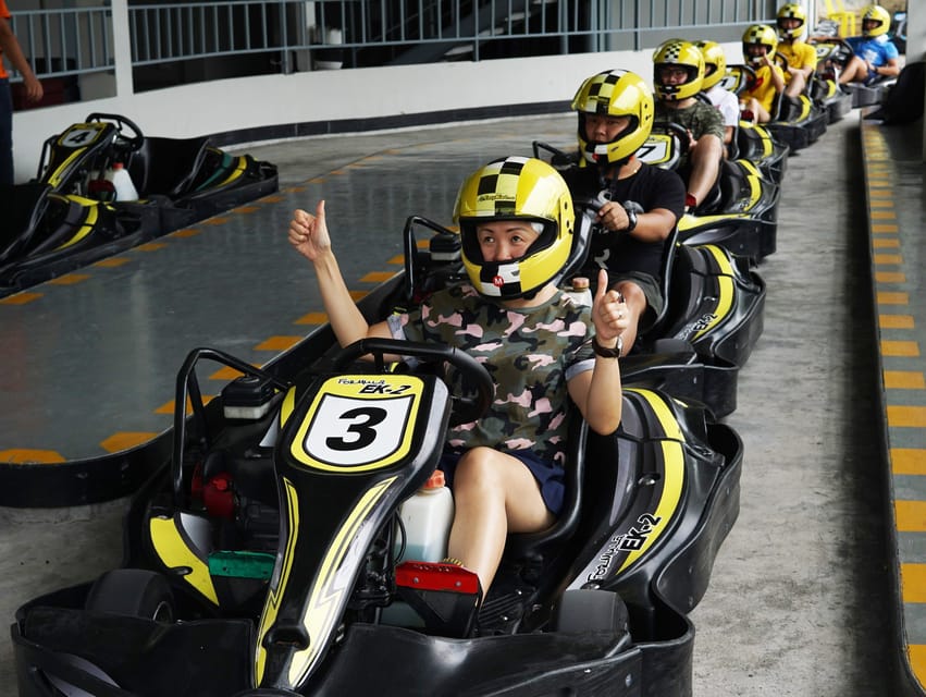 EasyKart Bangkok (RCA Plaza) : Go-Kart Racing Experience - Choosing between four kart types