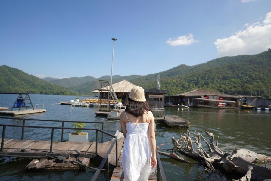 Elephant Habitat Park Feeding Entry & Rafting Van Transfer - Leaving Chiang Mai for Mae Wang