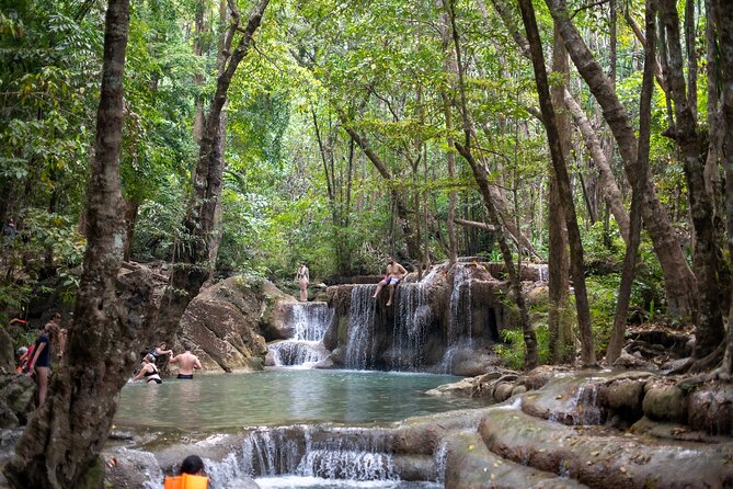 Erawan Waterfalls and Bridge Over River Kwai Tour from Bangkok - Six hours on the road from Bangkok