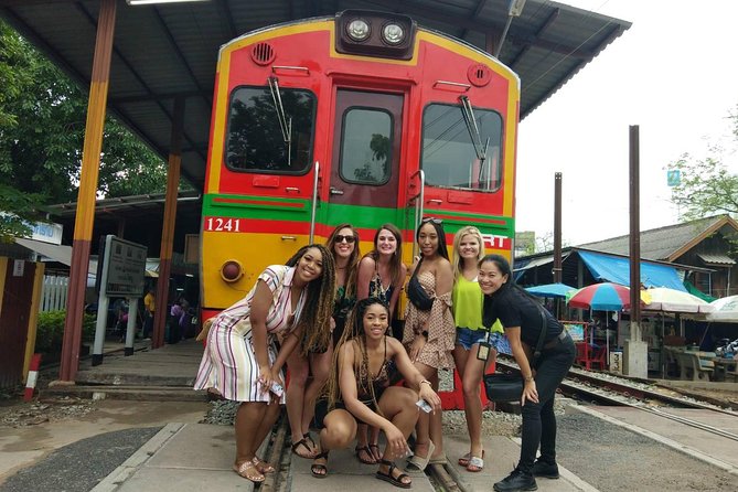 Floating and Railway Market (Optional Waterfall): Private Tour - Adding Erawan Falls and the River Kwai Bridge