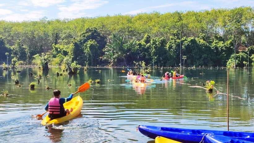 From Ao Nang: Kayaking at Klong Rud with Hotel Transfers - Is $28 good value for Krabi?