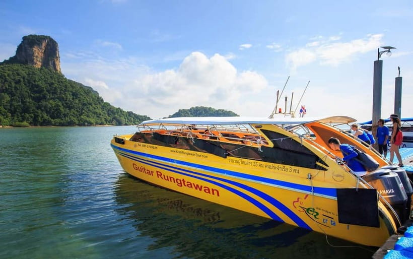 From Aonang: 4 Islands one day tour with Lunch - Tup Island and the sandbar at low tide