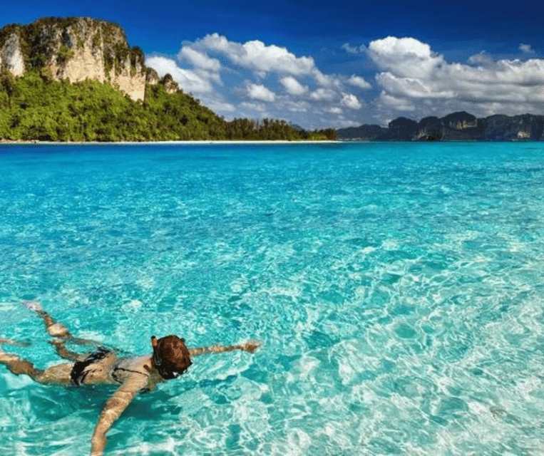 From Aonang: 4 Islands one day tour with Lunch - Poda Island, lunch, and the longest break