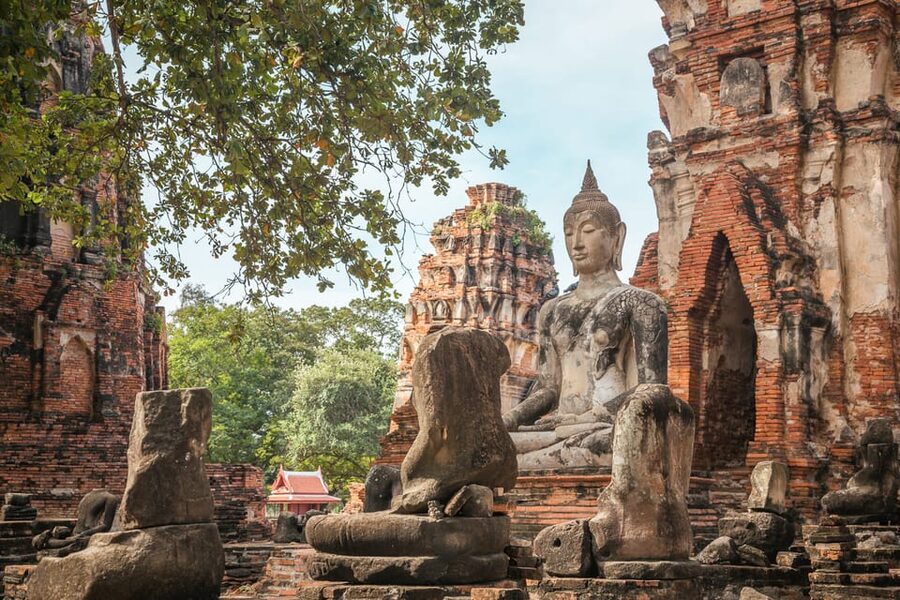 From Bangkok: Ayutthaya & Ayothaya Floating Market Day Trip - Wat Phra Sri Sanphet, Ayutthaya’s royal temple