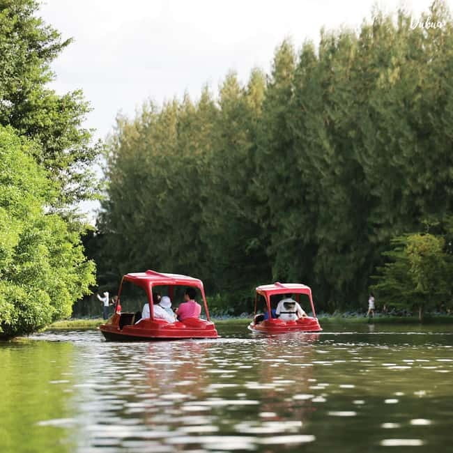 From Bangkok: Don Wai Market, Wat Samphran & Lotus Café Tour - Starting from Bangkok by private vehicle