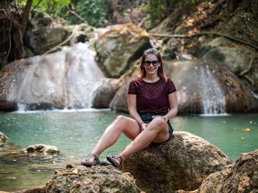 From Bangkok: Erawan Park & Kanchanaburi Small-Group Tour - Erawan National Park and its seven waterfall levels