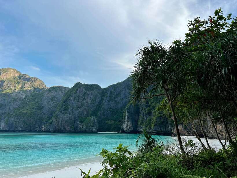 From Phi Phi: Full Day by Longtail Boat with Sunset - Pileh Lagoon is the strongest water stop